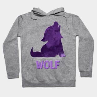 Wolf Night Stars Hoodie